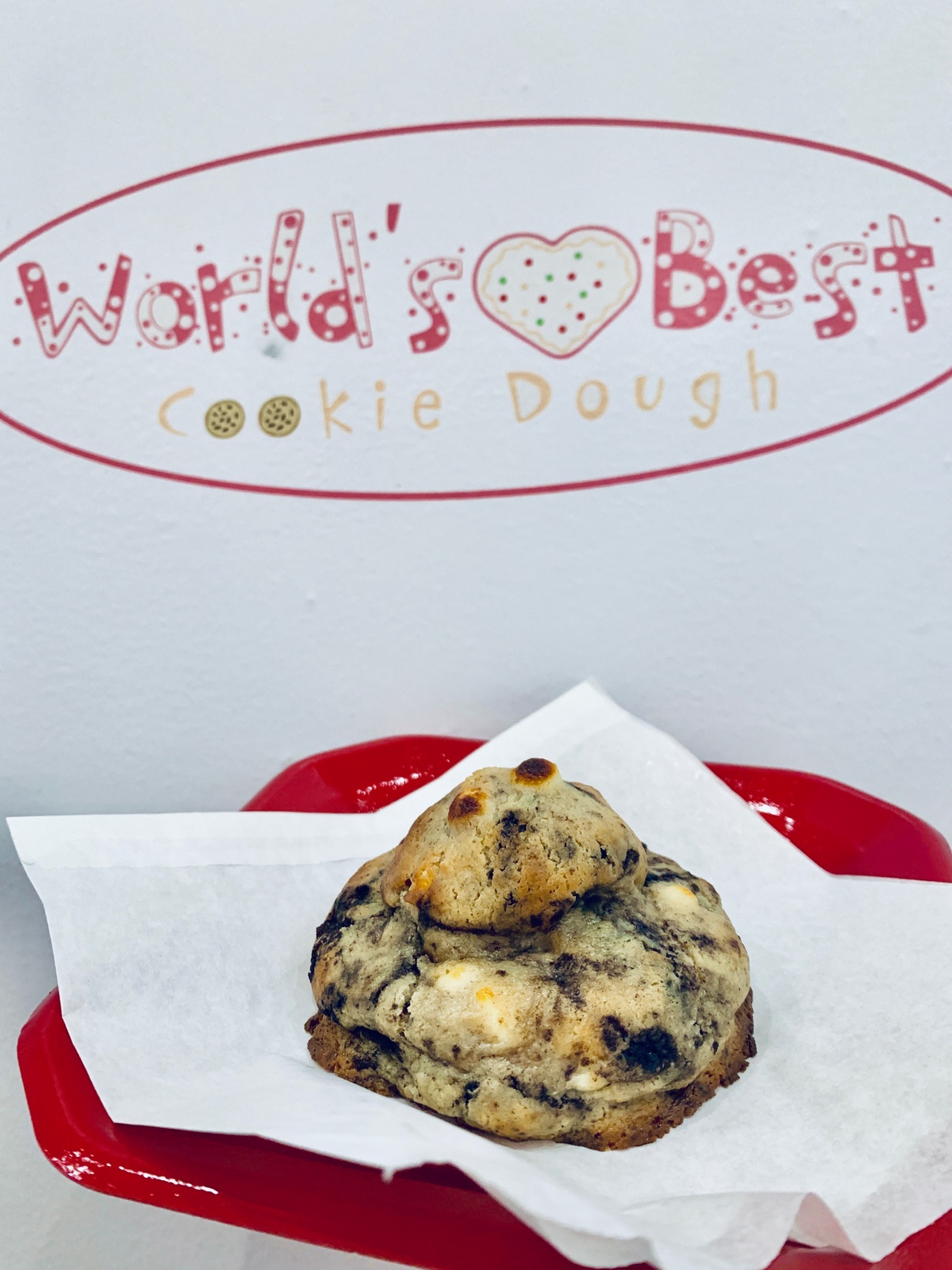 World's Best Cookie Dough oreo cookie