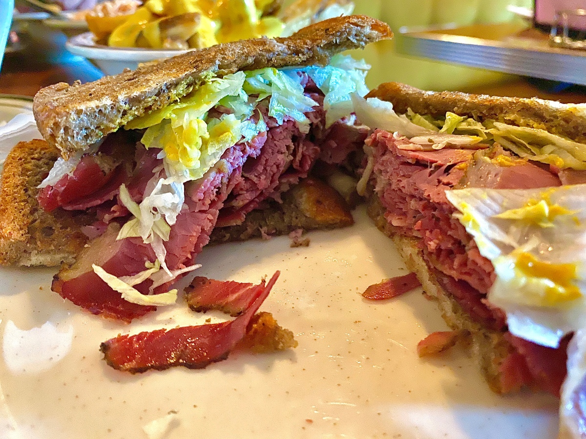 Eugene's Diner Reuben sandwich