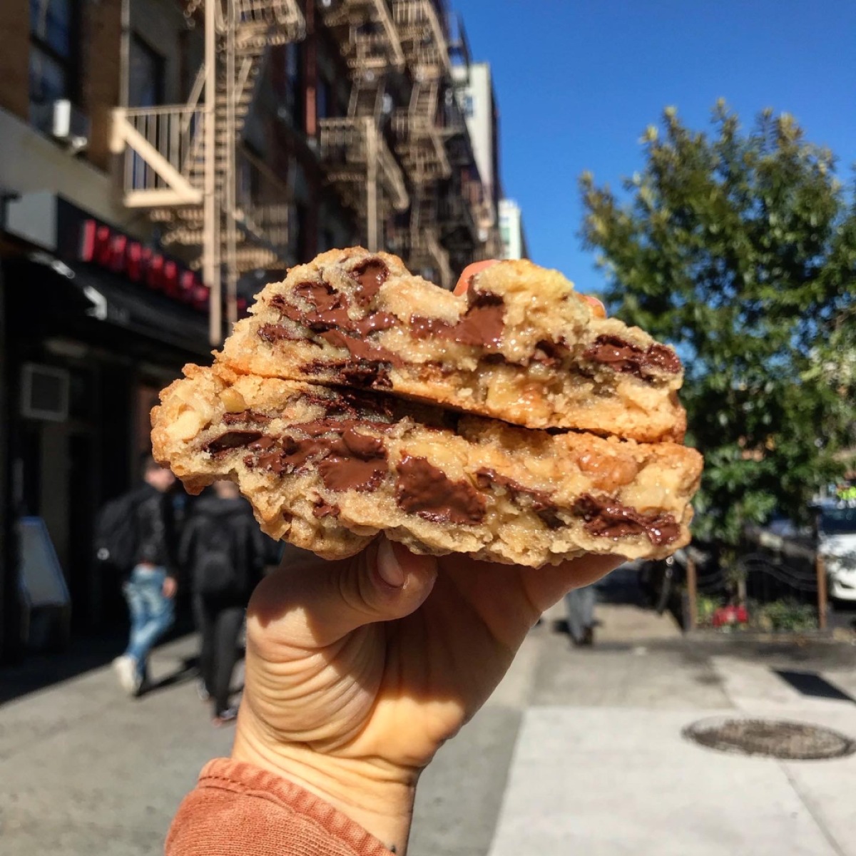 Levain Bakery chocolate chip cookie
